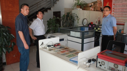 河北省福彩中心领导到廊坊调研福彩发行工作