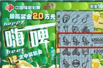 厦门惊爆刮刮乐“嗨啤”一等奖20万元