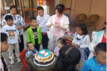 公益福彩献爱心 嘉峪关福彩慰问福利院儿童