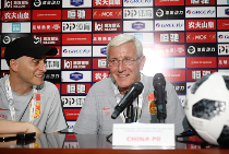 里皮对世预赛赢球充满信心 满意锋线艾武组合