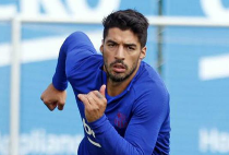 巴萨好消息！苏亚雷斯伤愈复出 梅西依然伤缺