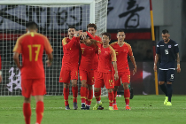 杨旭半场“大四喜” 中国7-0胜关岛迎两连胜