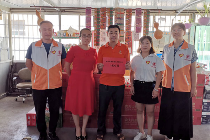 真情暖人心 日照体彩爱心捐助患病儿童