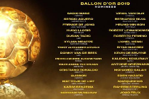 金球奖公布30人候选名单：梅罗再战范戴克