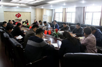 民政局副调研员陈德鸿为枣庄福彩党员讲党课