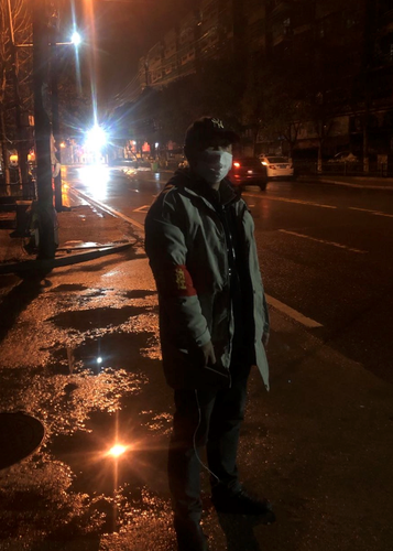 稿三配图：记最美逆行者、福彩管理员张在良 作者供图