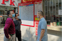 深圳福彩实地检查投注站防疫和复市准备工作