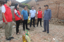 情暖中秋节 福彩走访慰问28户困难群众